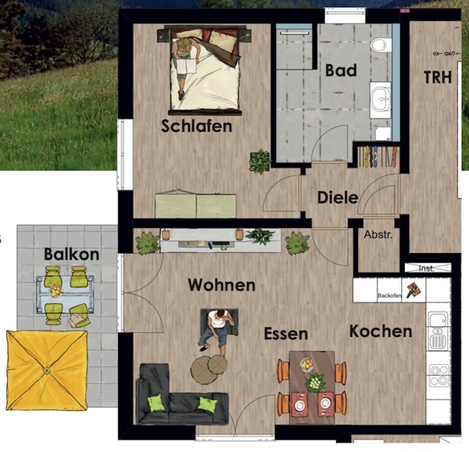 Rehkitz Apartment Baiersbronn Exterior photo